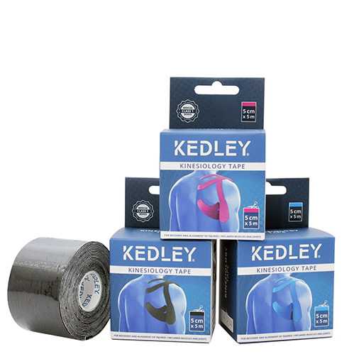 Kinesiology Tape 5cm x 5m, Red (RRP £6.49)