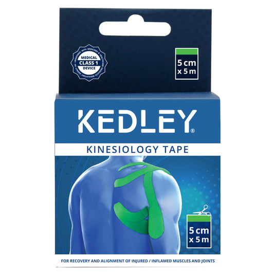 Kinesiology Tape 5cm x 5m, Green (RRP £6.49)