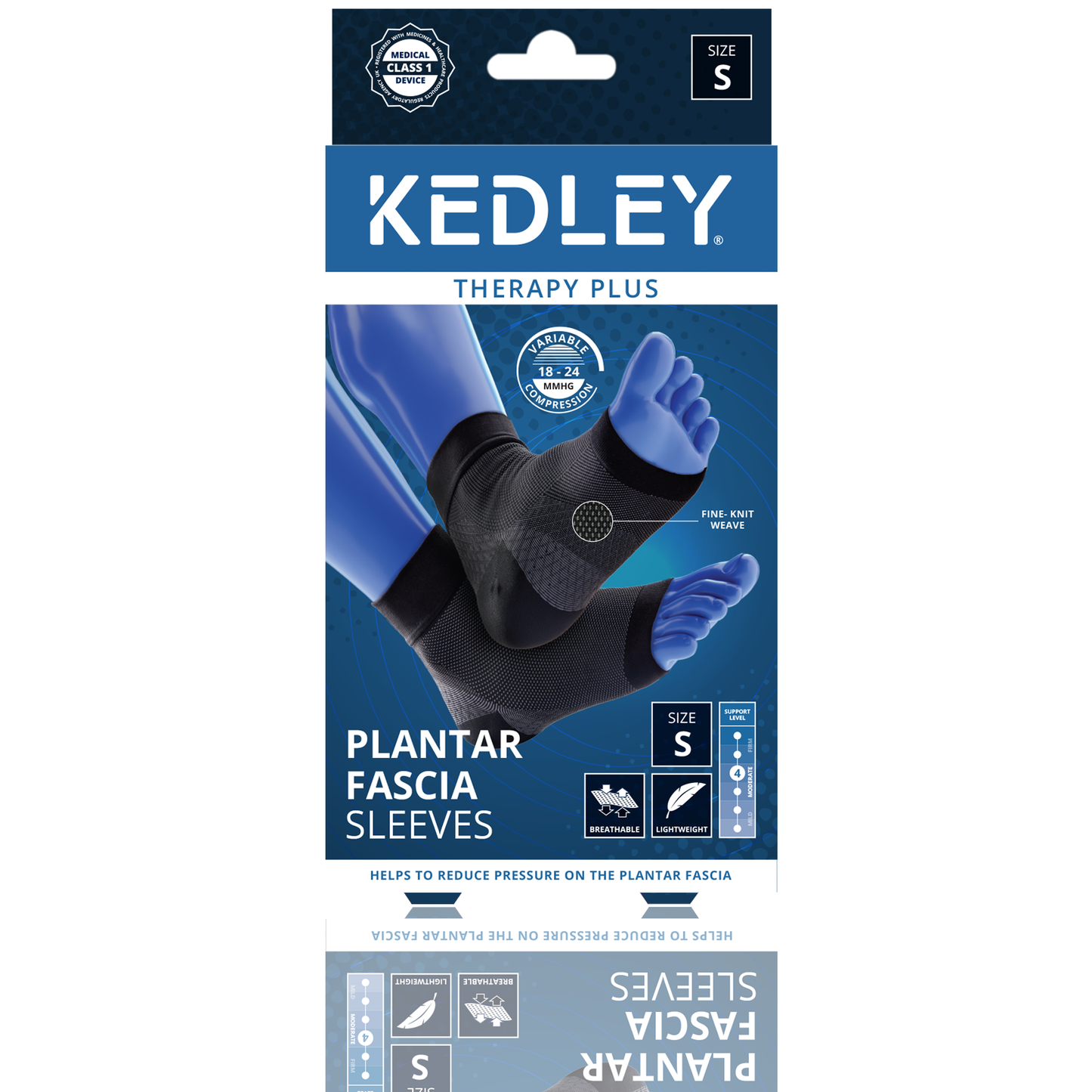 Plantar Fascia Sleeves, Medium (RRP £14.99)