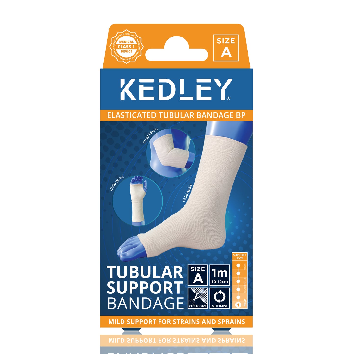 ELASTICATED TUBULAR BANDAGE - Size A (RRP £2.99)
