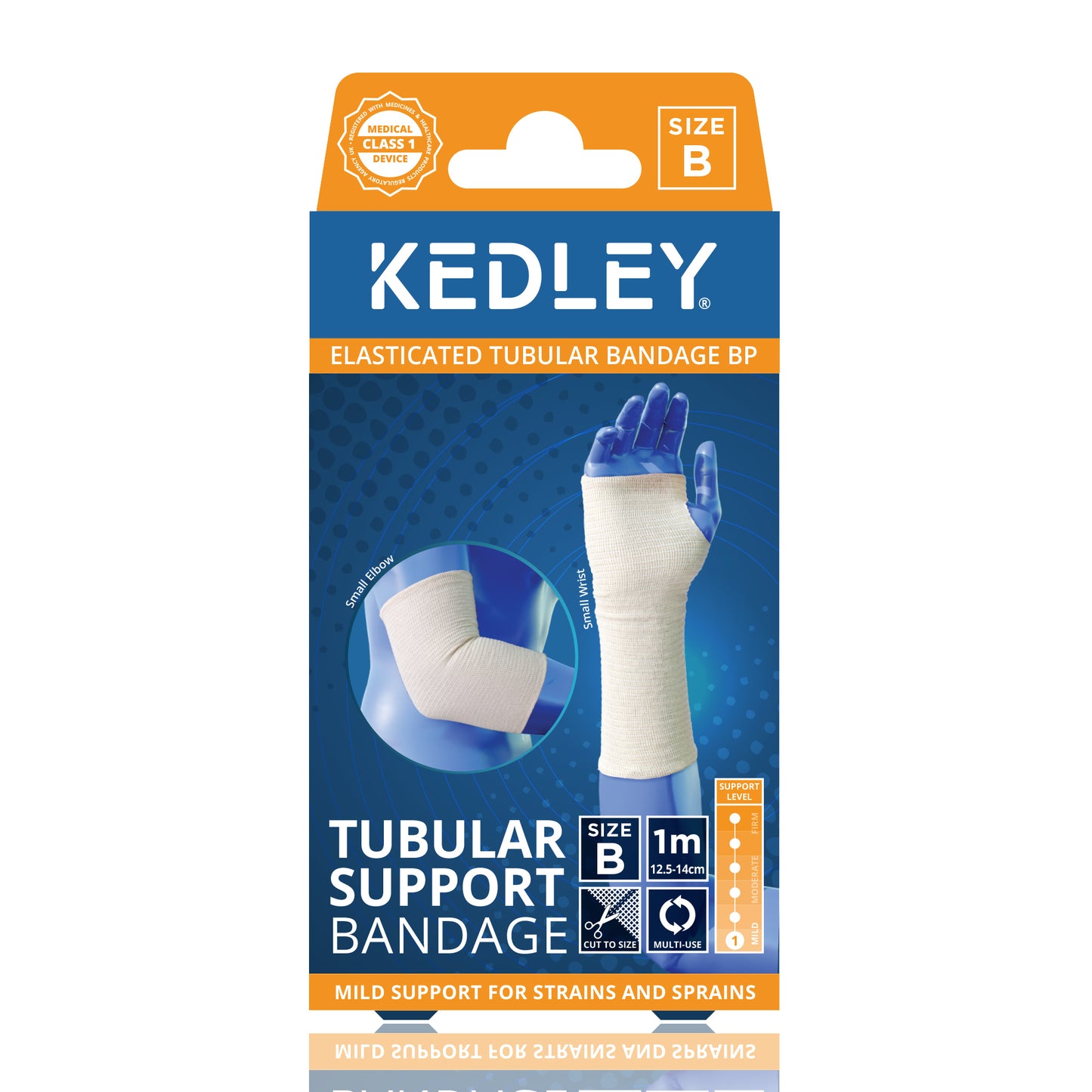 ELASTICATED TUBULAR BANDAGE - Size B (RRP £2.99)