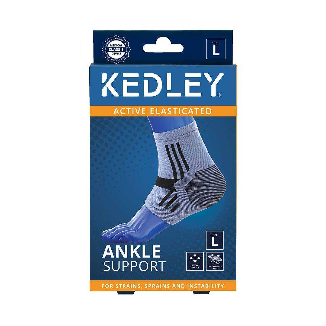 Active Elasticated Ankle Support, Medium (RRP £6.49)