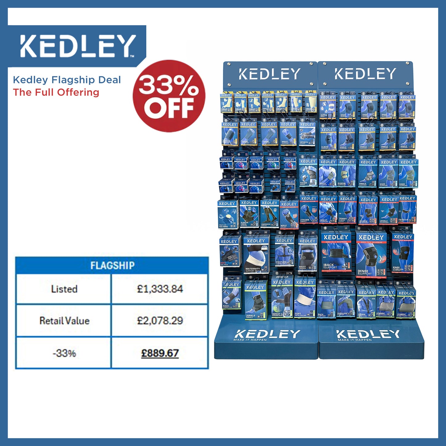 Kedley Flagship Stand Deal