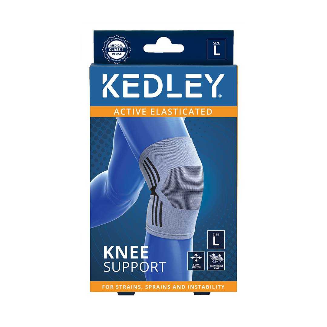 Active Elasticated Knee Support, Small (RRP £6.49)